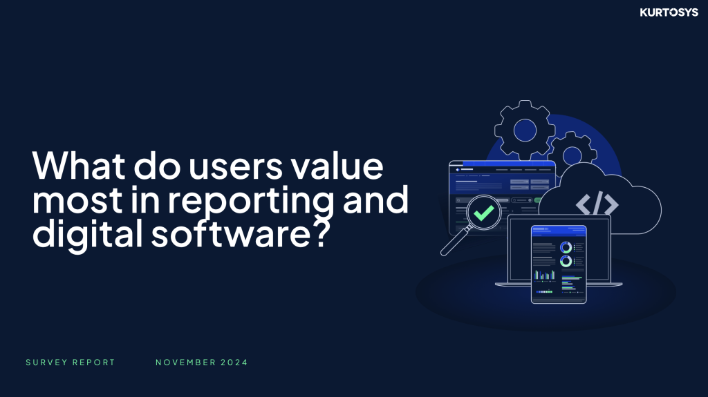 What do users value most in reporting and digital software